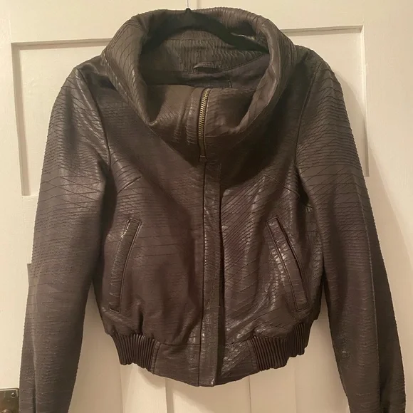 All Saints Leather Jacket - Picture 5 of 6